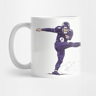 Justin Tucker Baltimore Golden Leg Mug